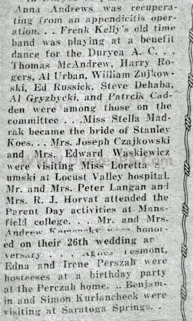 Duryea Pennsylvania Historical Homepage